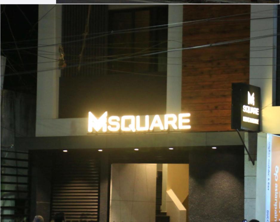 M Square Hotel Vellore Bagian luar foto